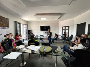 Presentación de rutas de protección en Chinacota