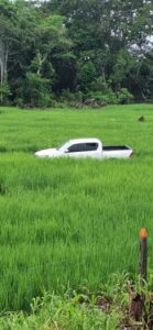 Reportan accidente de tránsito con vehículo UNP en Bolívar