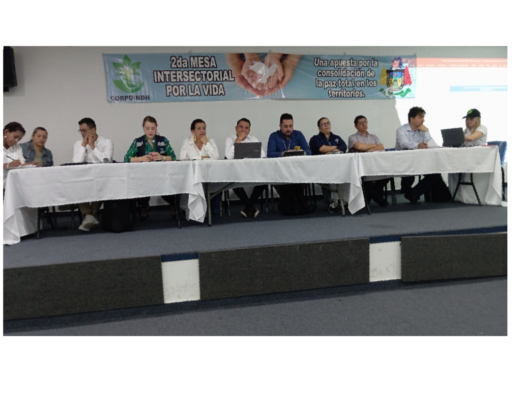 UNP en Segunda Mesa Intersectorial por la Vida en Barrancabermeja