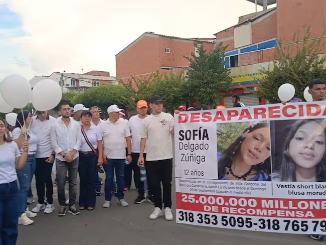 Sofía Delgado fue hallada sin vida en un cañaduzal en el municipio de Candelaria, Valle