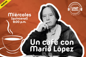 portada con café con Mario López